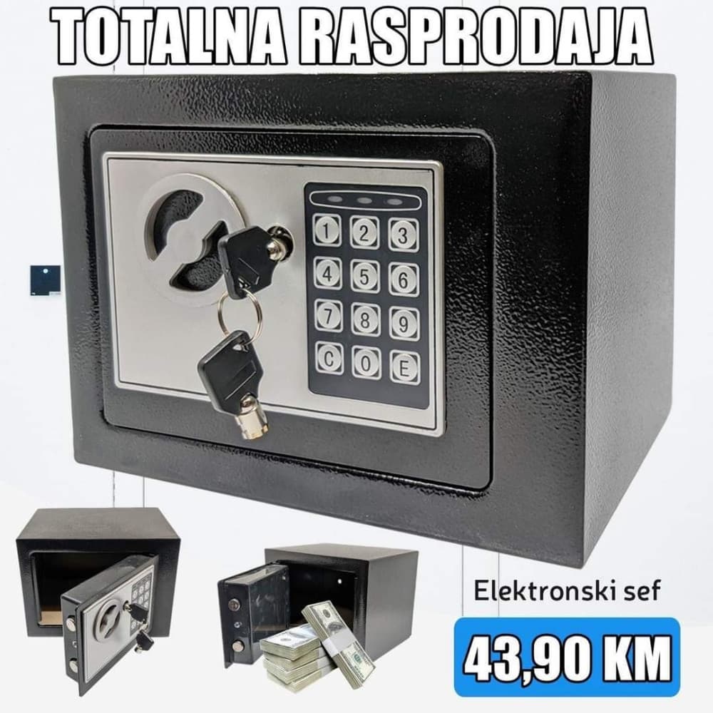 DIGITALNI SEF ELEKTRONSKI ZA NOVAC ORUZJE