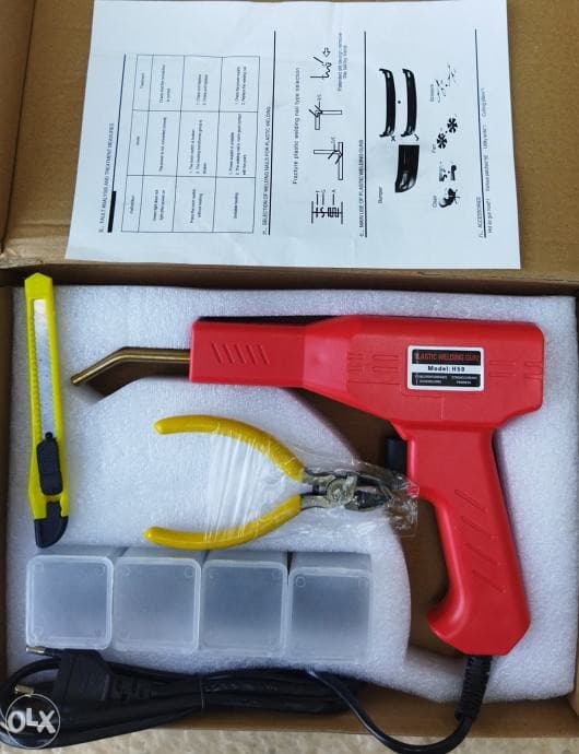 VARILICA PLASTIKE PISTOLJ ZA VARENJE PLASTIKU I SPAJALI