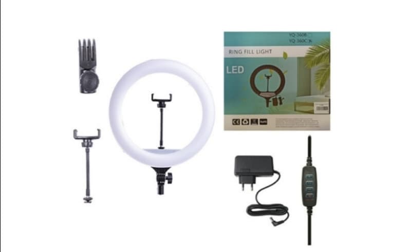 RING LIGHT 36cm  14 JNCHA + 2.1m STALAK TRIPOD 066494941 3