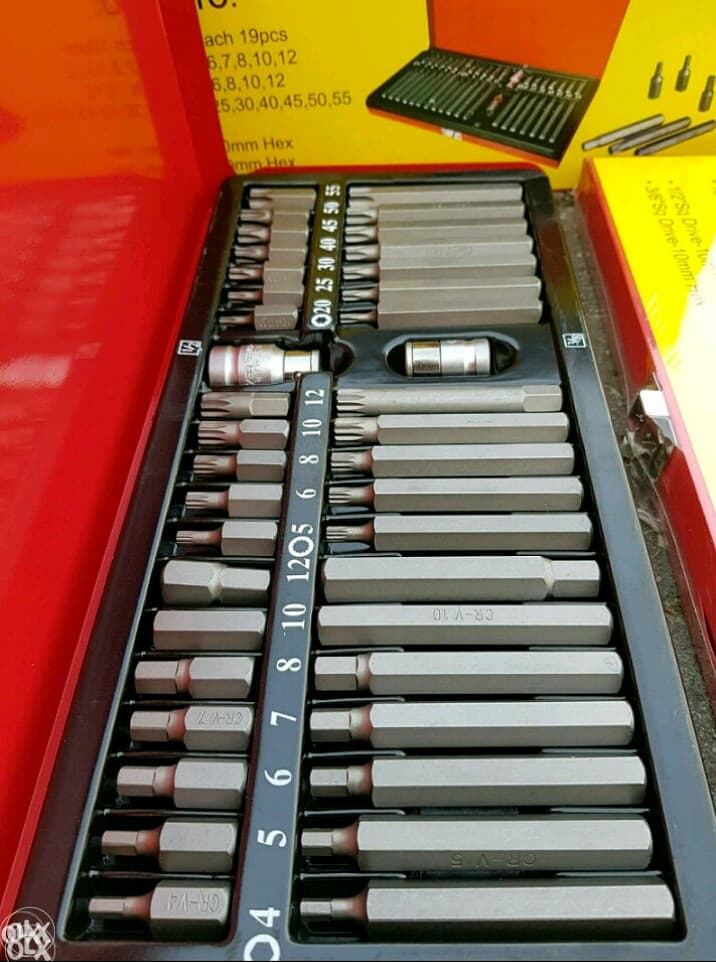 GARNITURA NASADNIH BITOVA TORX IMBUS  40 DIJELOVA