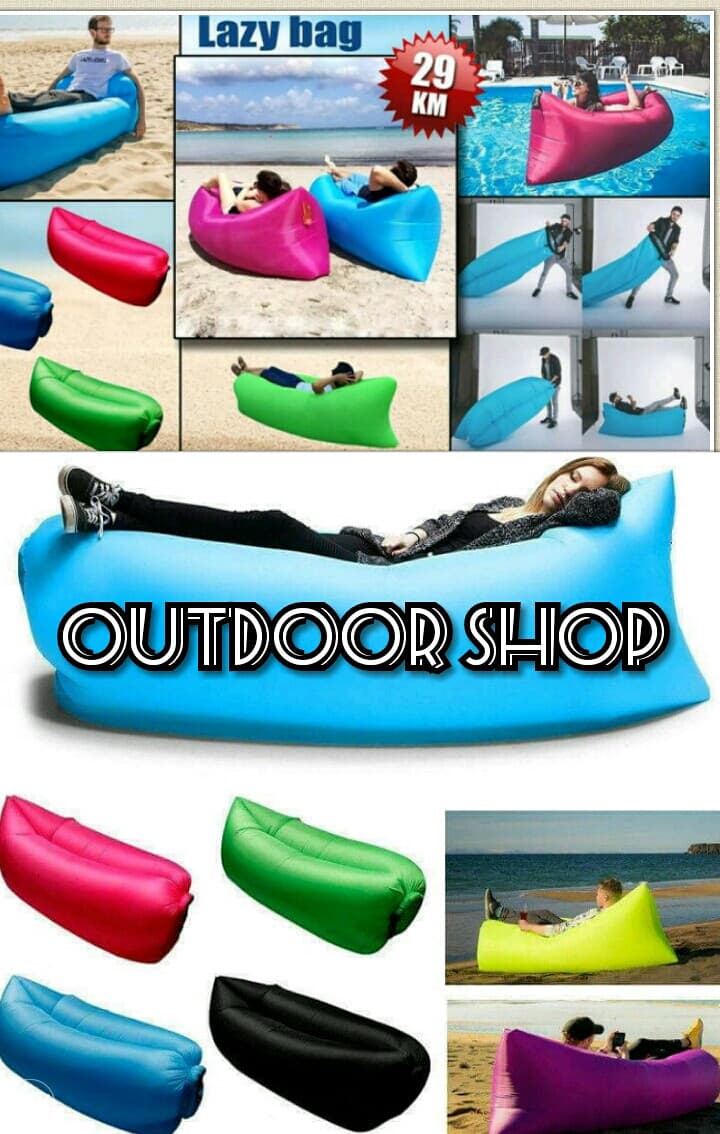 Lezaljka Za plažu LAZY BAG CRVENA I DRUGE BOJE AKCIJA 2