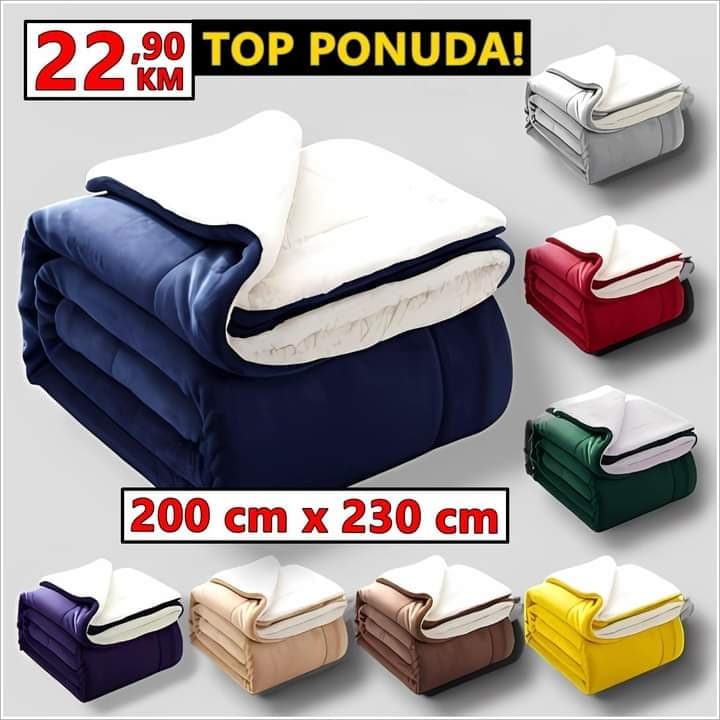 deka sa krznom zimska