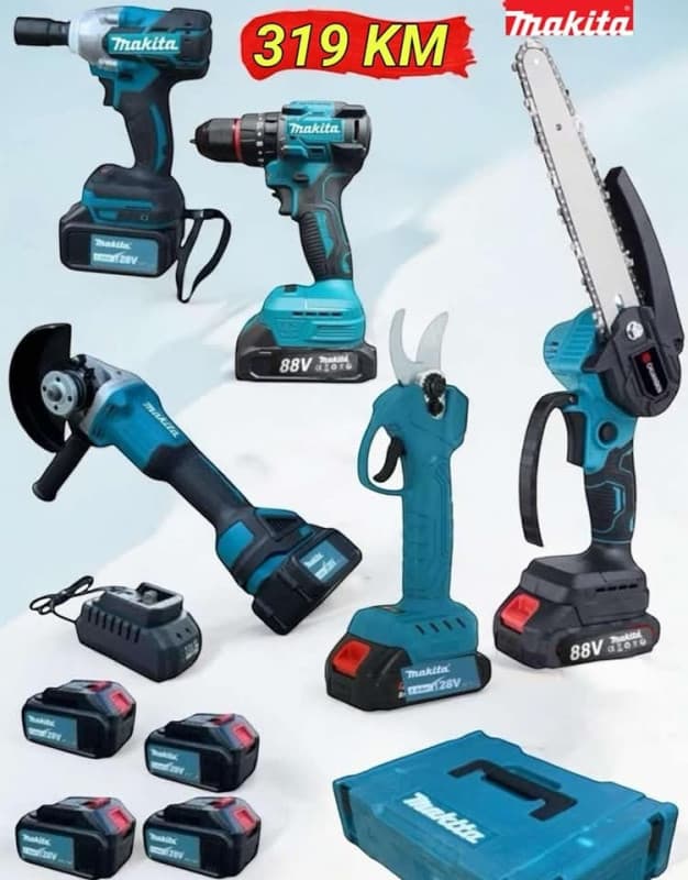 Aku makita 5u1 makaze,pila,busilica,brusilica,odvijac