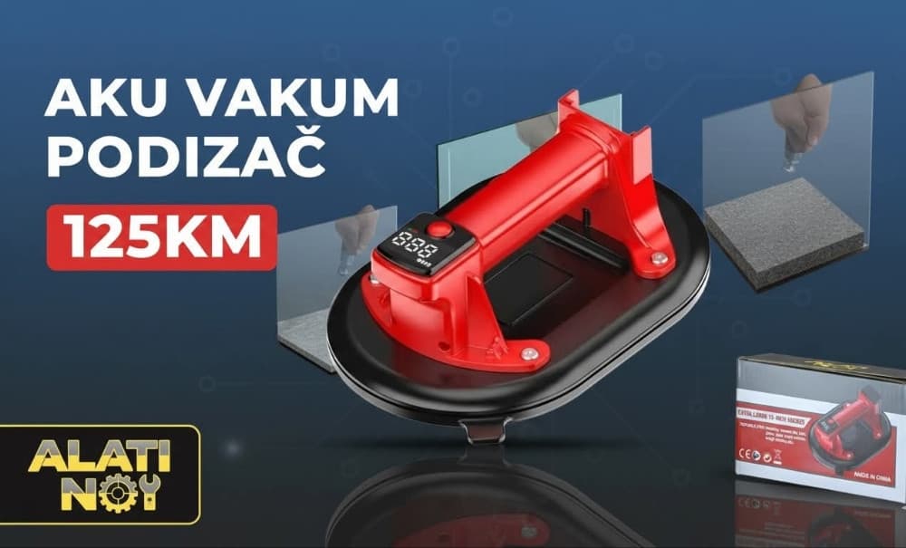 Aku vakum za plocice sa 2 baterije