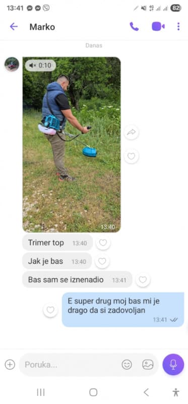 TRIMER MAKITA BENZINSKI ZA TRAVU 5.5 KONJA + DODATNA OPREMA 2
