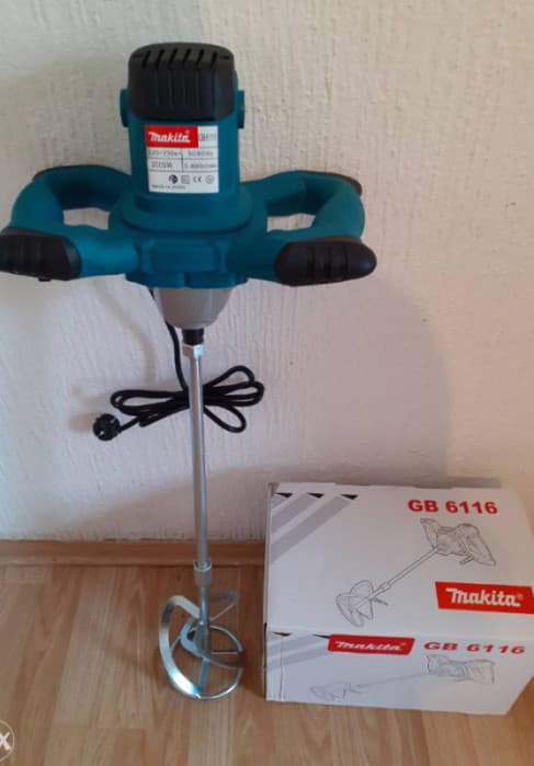 Mikser MAKITA 2800W / za ljepilo, beton, boju, gips 4