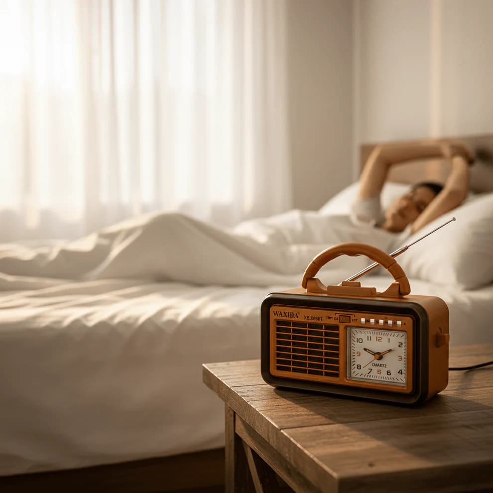 Retro Prijenosni Radio sa Satom 3