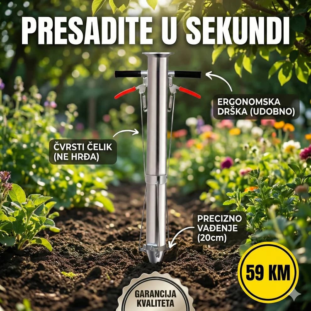 Profesionalni Sadilac za Presađivanje Biljaka