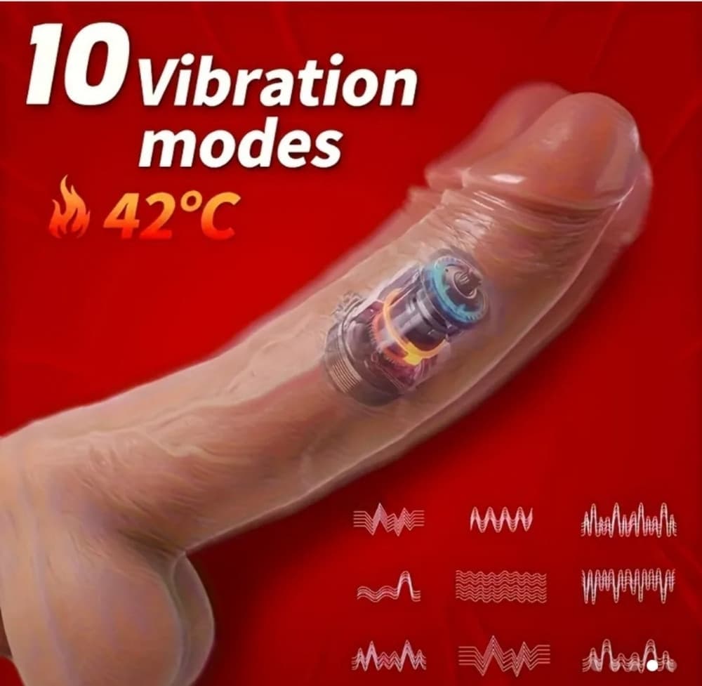 Realni teleskopski vibrator za zene 4