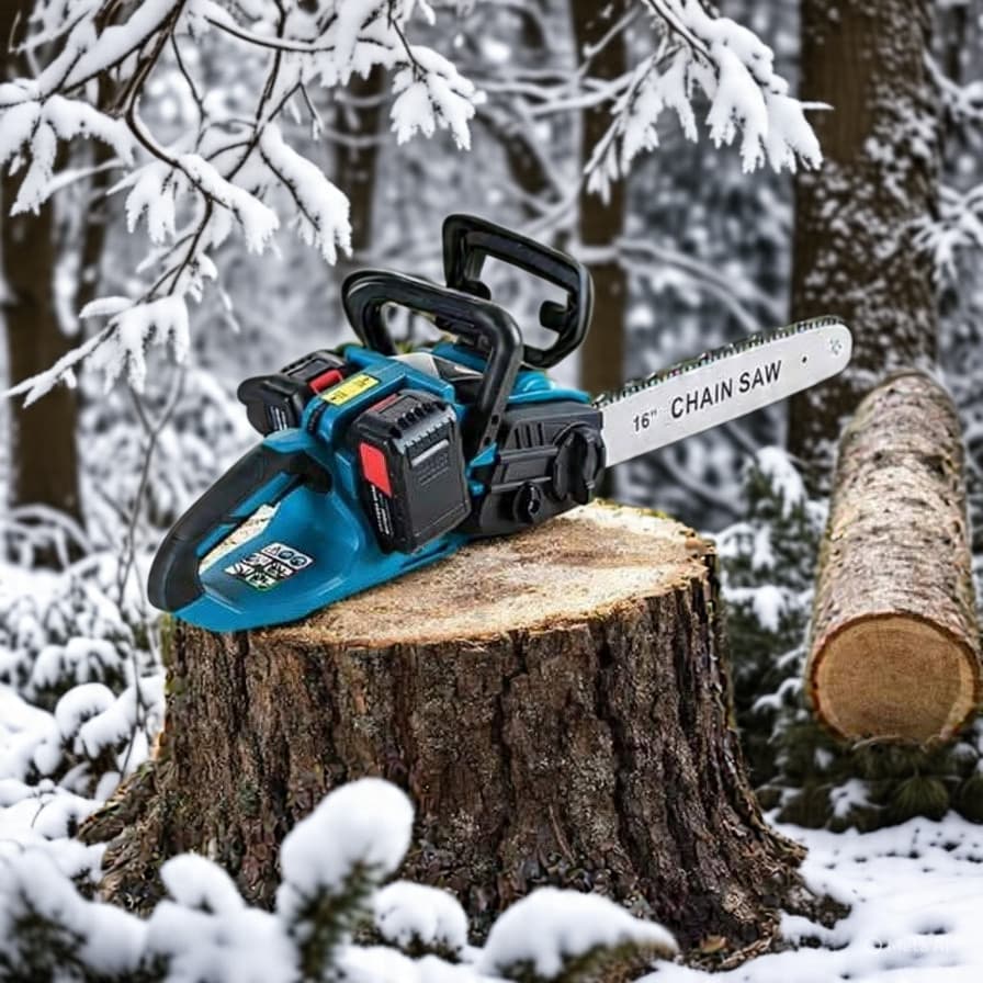 MAKITA aku motorna pila 16"(40cm)| 2 baterije + punjač