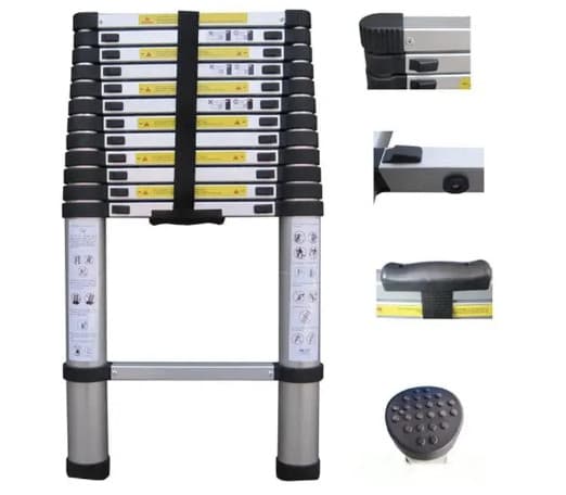 LJESTVE TELESKOPSKE ALUMINIJUMSKE 3