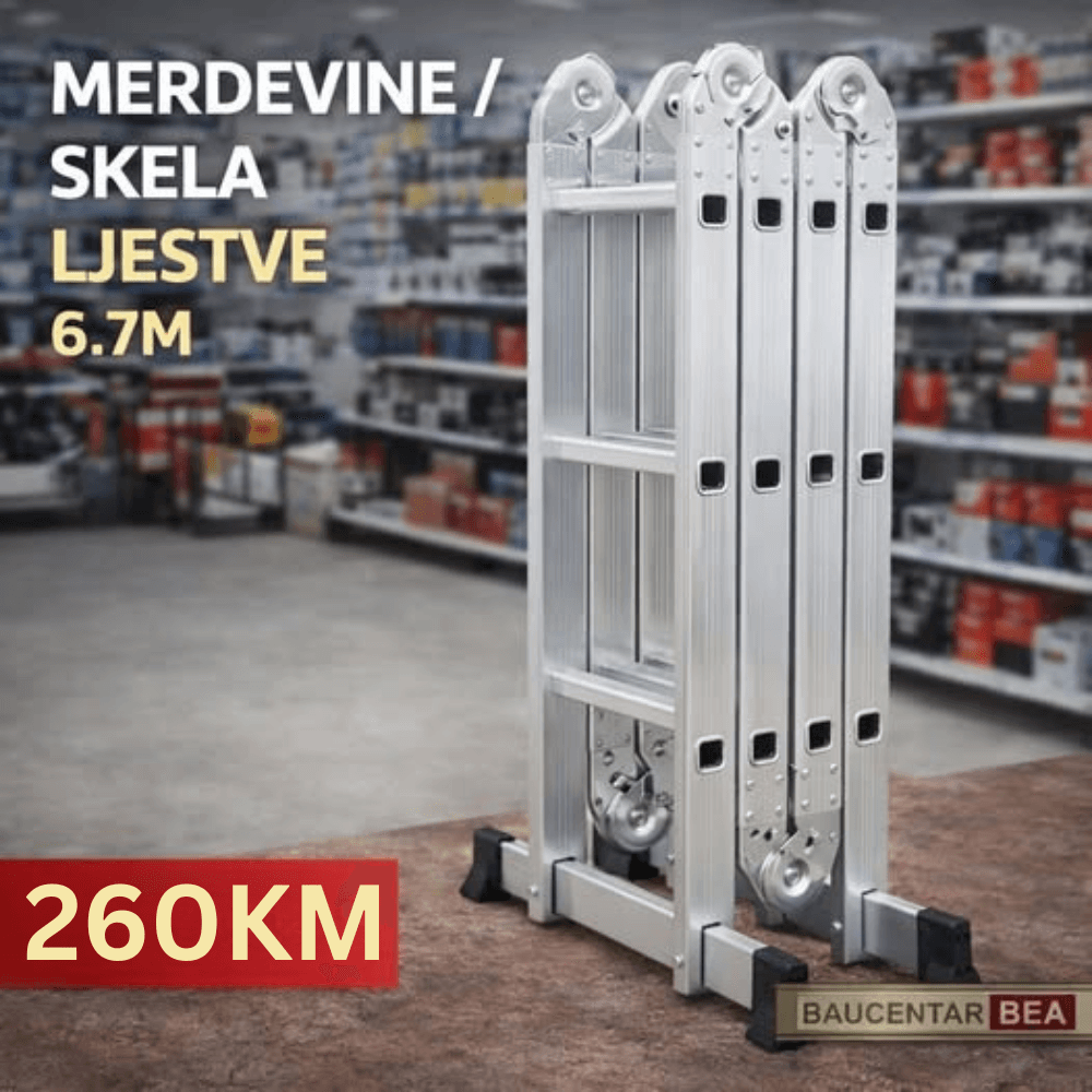 MULTIFUNKCIONALNE MERDEVINE / SKELA 6.7M