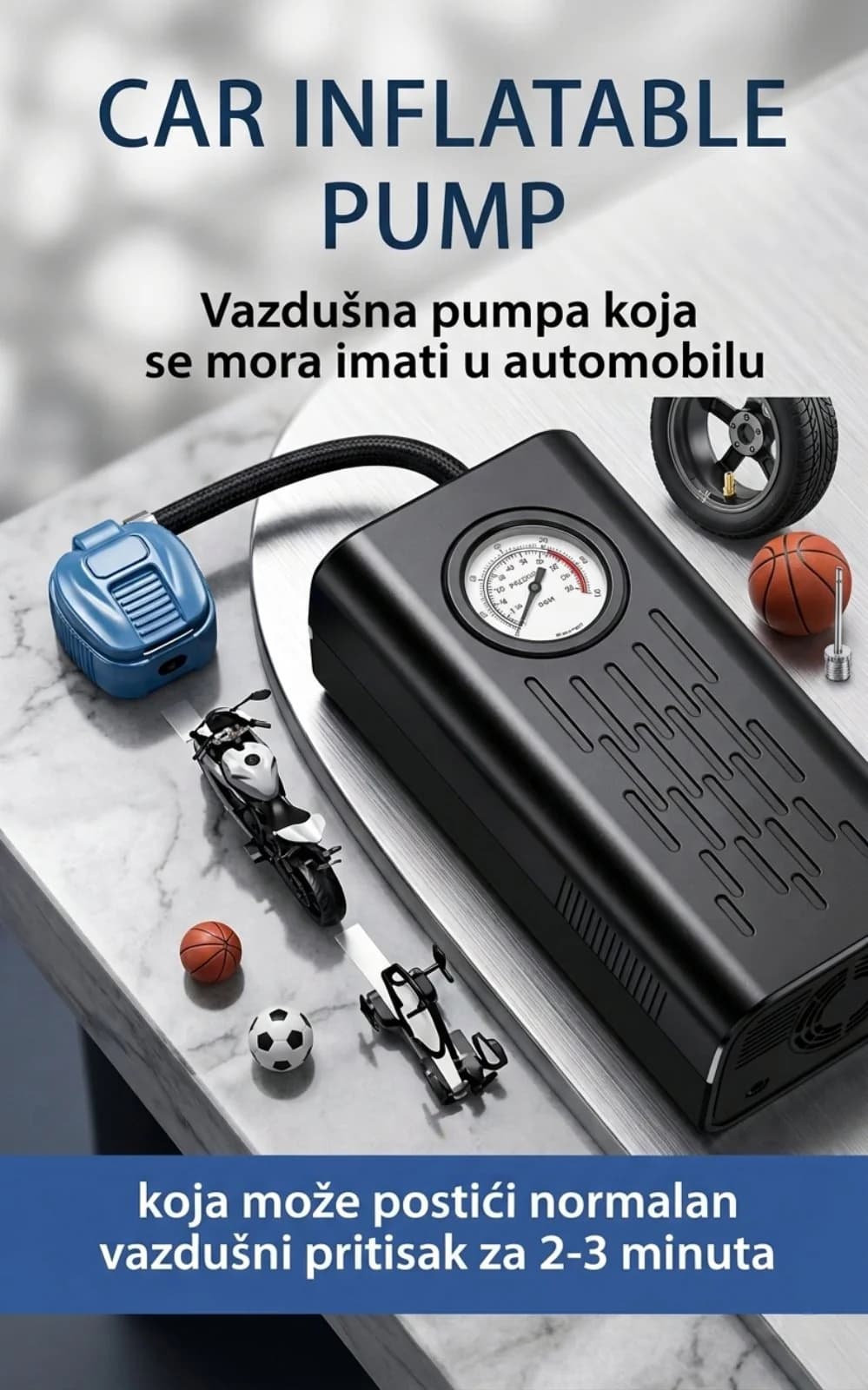 PUMPA ZA DUVANJE GUMA ZA AUTO 5